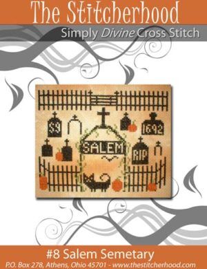Halloween Salem Cross Stitch Pattern