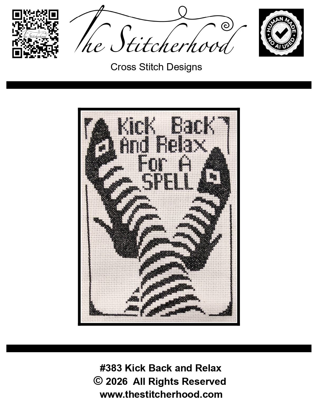 Halloween Witch Cross Stitch Pattern