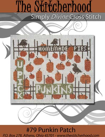 Autumn Pumpkins Cross Stitch