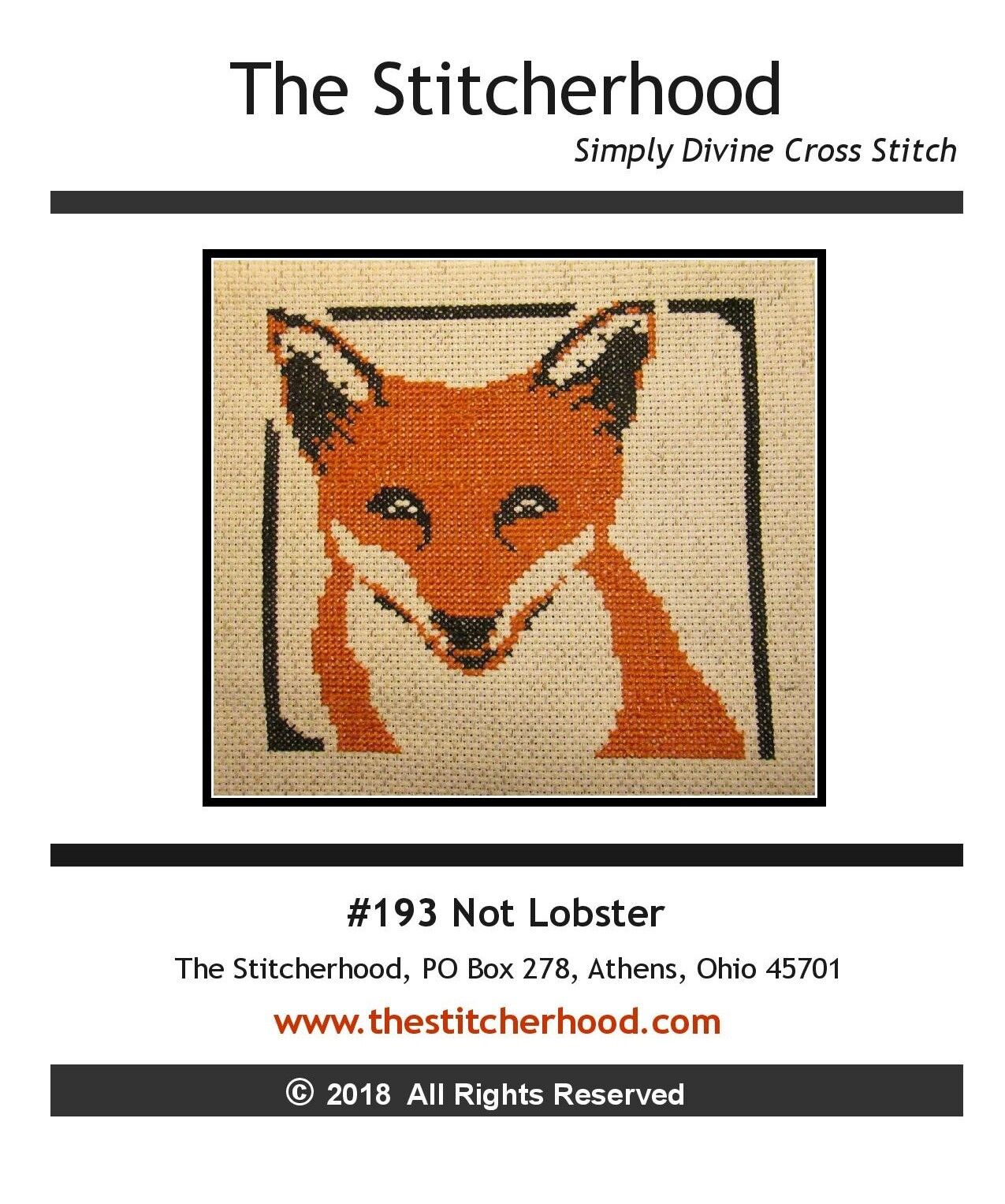Animal fox Cross Stitch Pattern