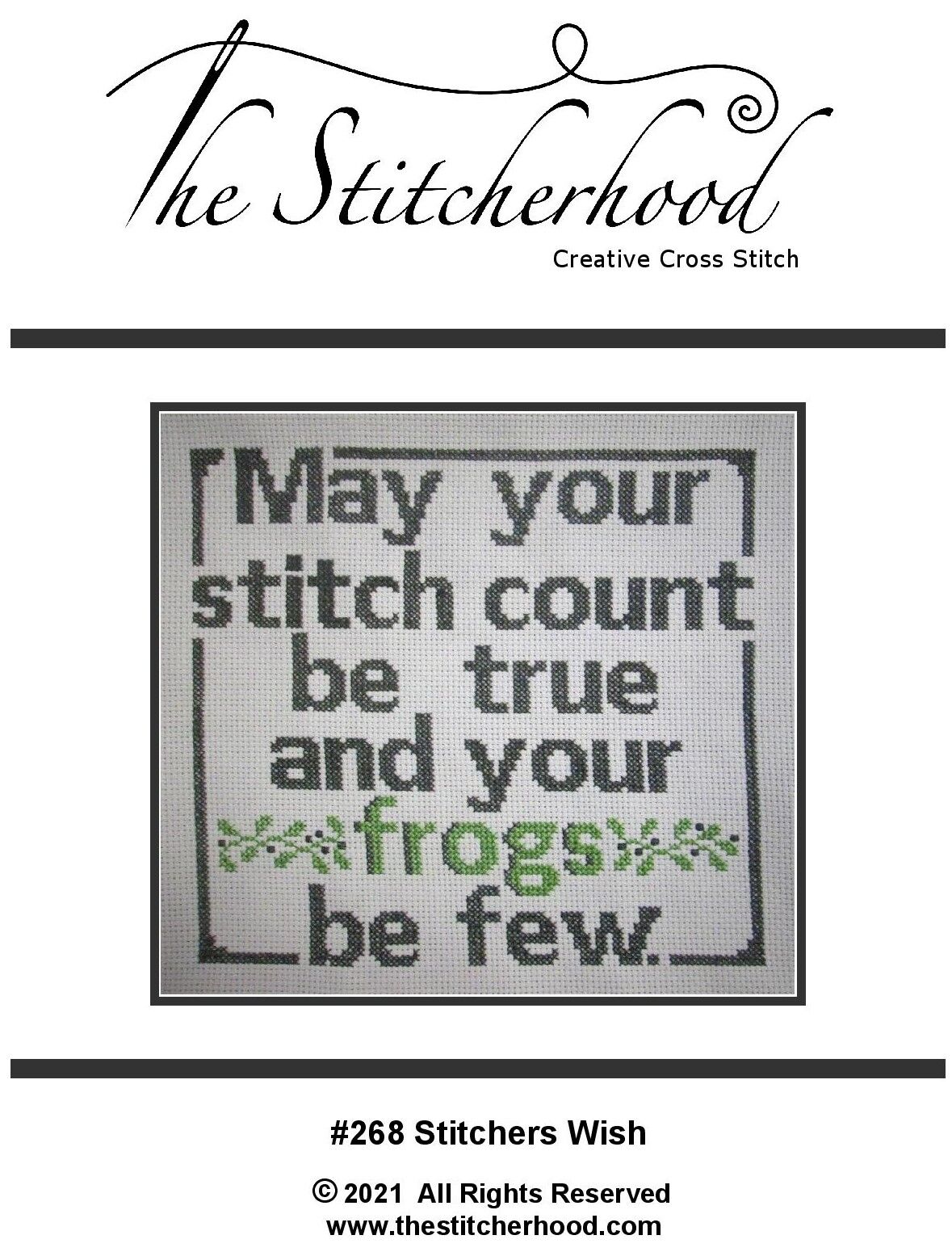 Cross Stitch Wish Pattern