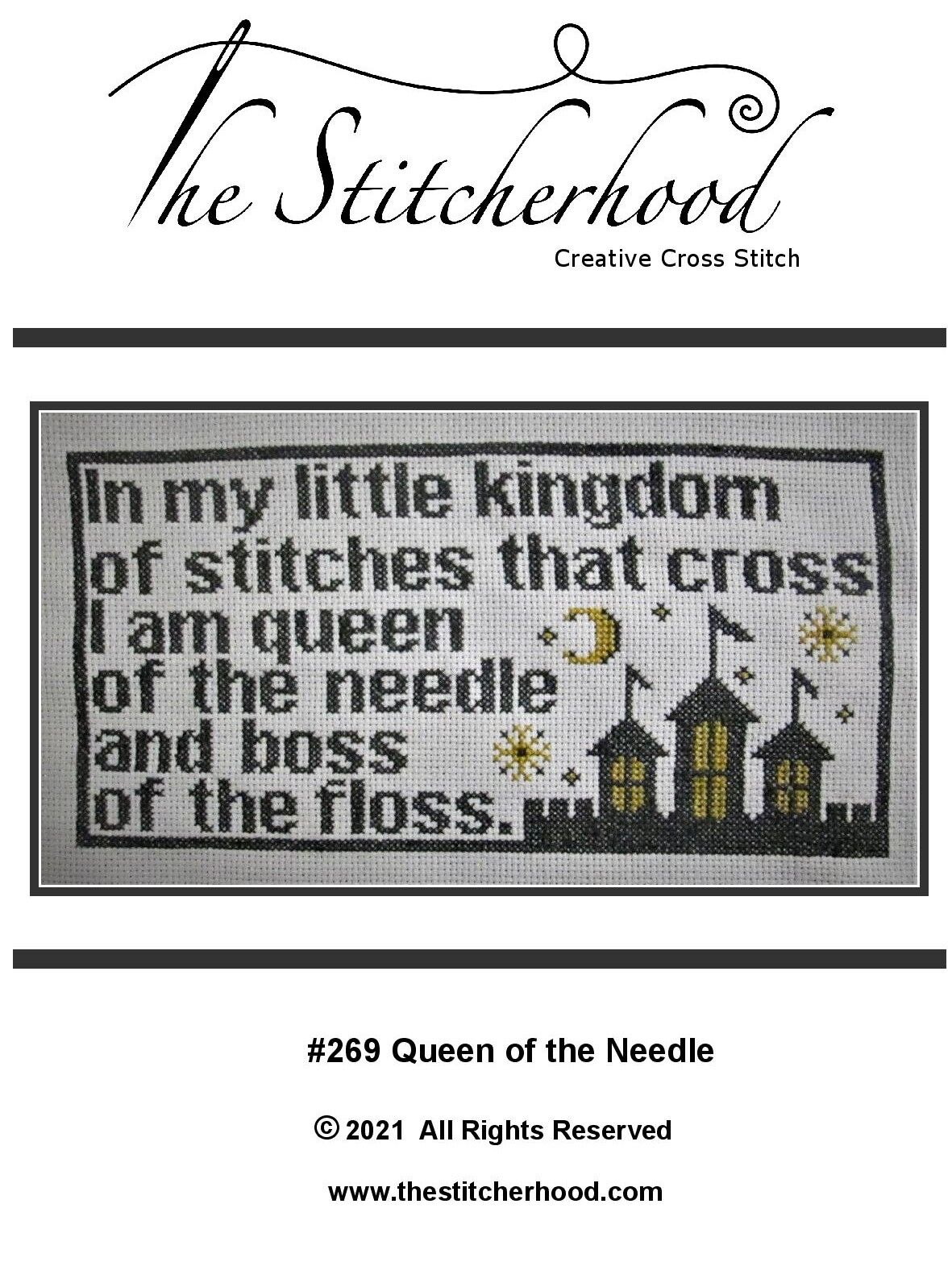 Queen of the Needle Cross Stitch