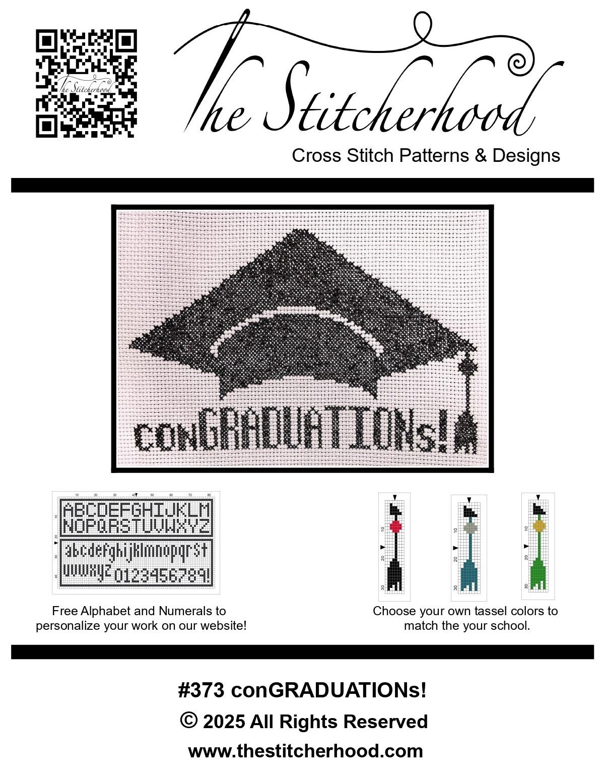 funny graduation gift cross stitch