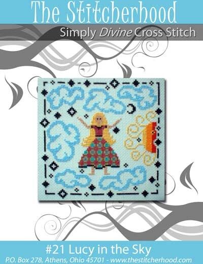 Hippie Beatles Cross Stitch Pattern