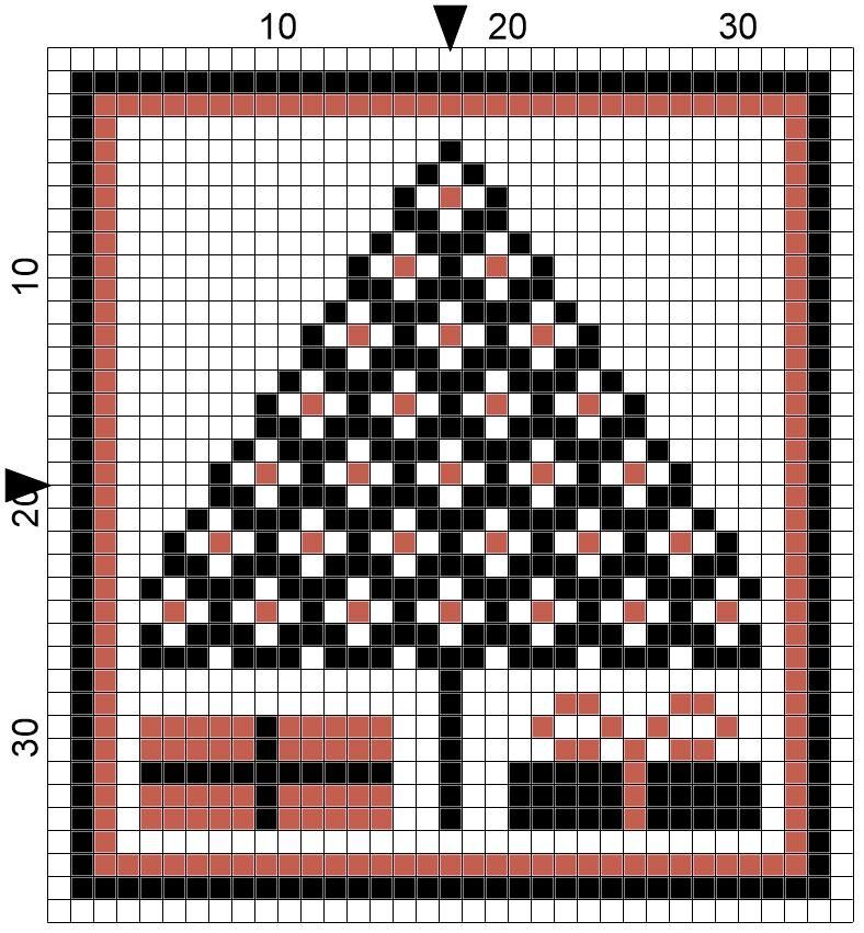 Freebie Christmas Tree free cross stitch