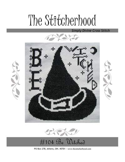 witch hat Halloween cross stitch