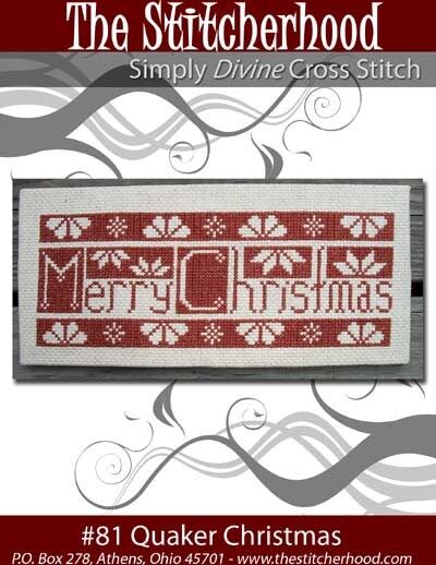 Quaker Merry Christmas Cross Stitch