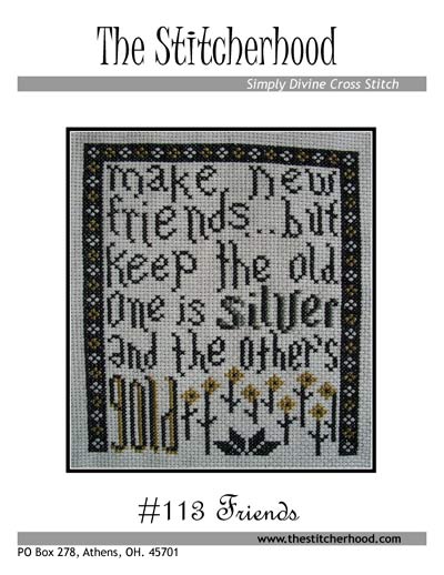 make new Friends Song Cross Stitch