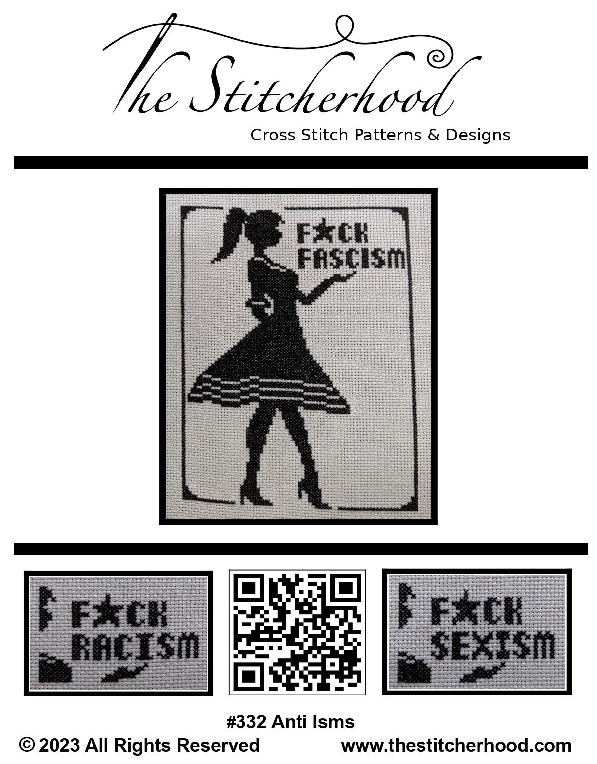 subversive cross stitch pattern