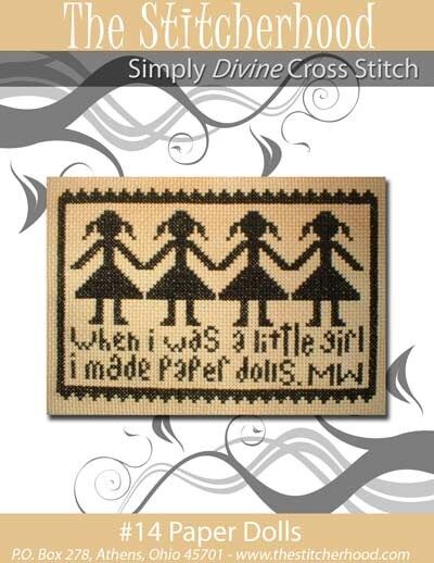 Kids Dolls Cross Stitch Pattern