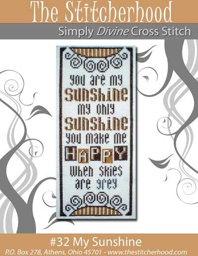 My Sunshine Cross Stitch Pattern