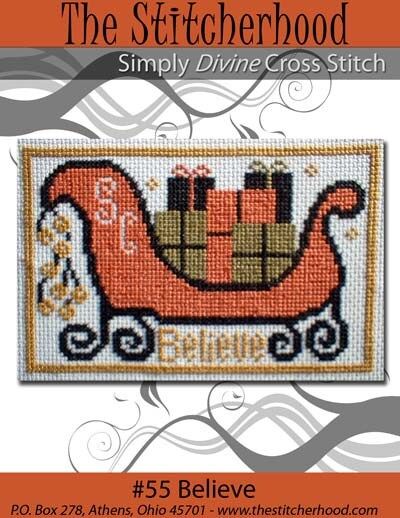 Christmas Santa Cross Stitch Pattern