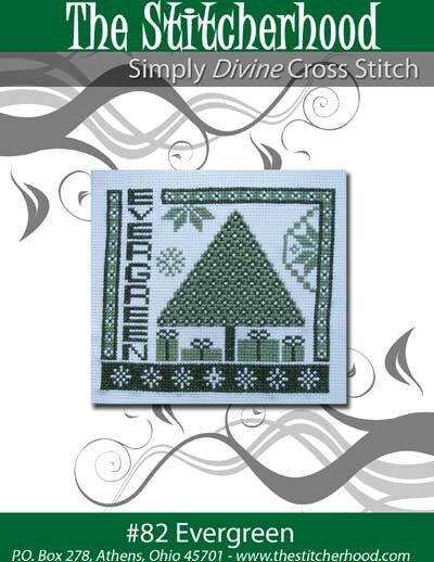 Quaker Evergreen Christmas cross stitch