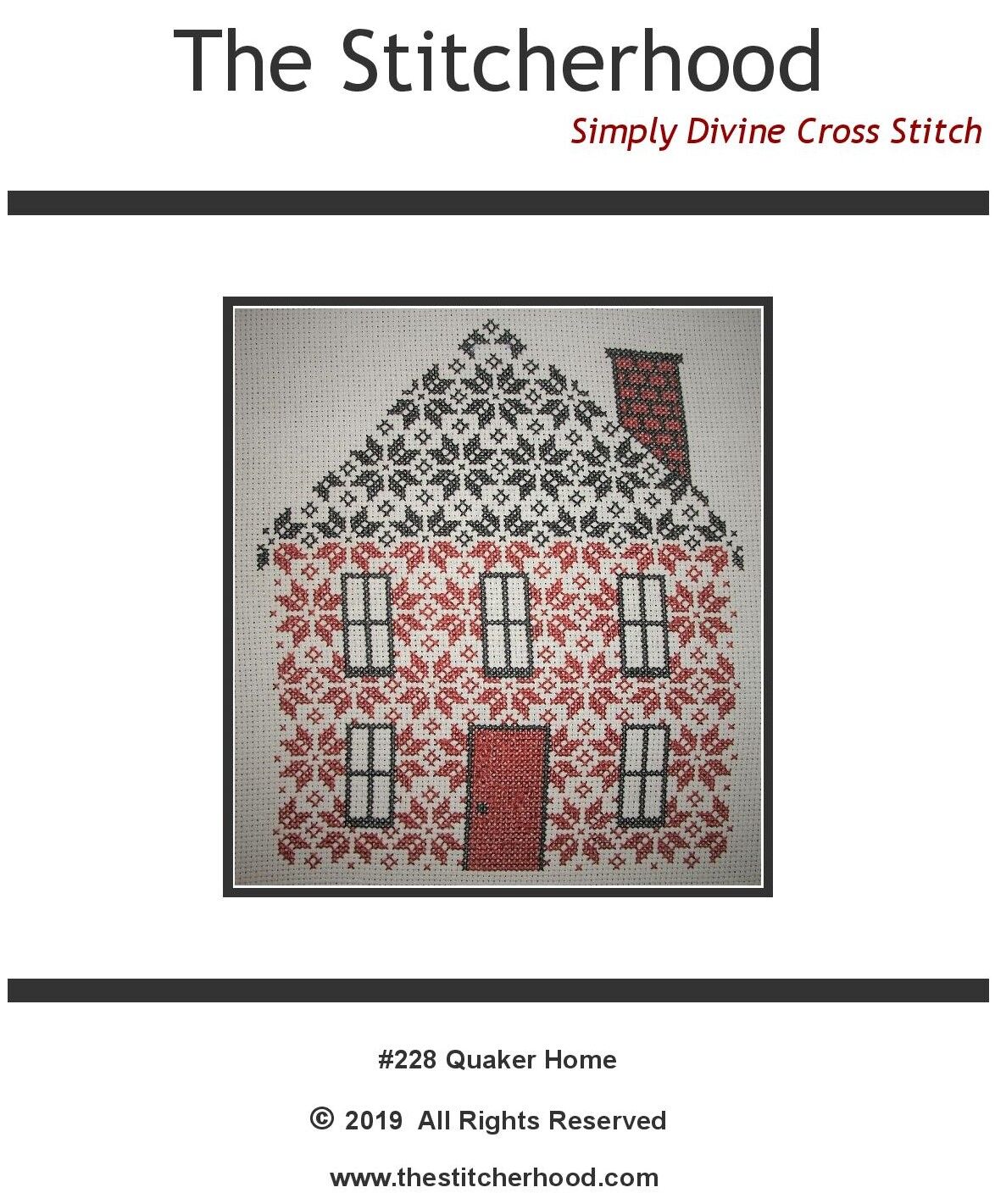 Quaker Cross Stitch Pattern